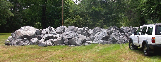 Skinny Water Boulders